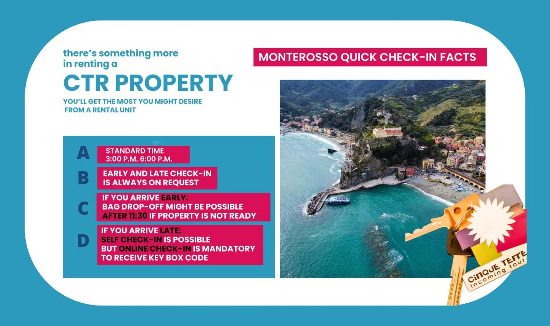 Picabon With Ac And Balcony Apartment Monterosso al Mare